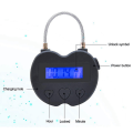 Miniatyrbillede 4 af 4: 1x Smart Time Lock LCD-skærm Time Lock USB genopladelig midlertidig timer hængelås rejseelektronisk - Perfekt