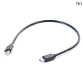Miniatyrbild 1 av 5: Typ C USB-C till Micro USB-kabel Micro B USB Typ C-sladd Hane till hane Datakabel 1M