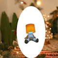 Miniatyrbild 5 av 5: En Liten Blyg Man Lampa, Modest Mike Busig Nattlampa Blyg Pojke Nattlampa, Vita Presenter för Vuxna, Pojkbordslampa