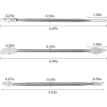 Pikkukuva 2 / 5: Metal Spudger -avaustyökalut (3 kpl), Pry Open -tabletin näyttöön, matkapuhelin/ipad/tabletti/kannettava Cisea -korjaustyökalusarja