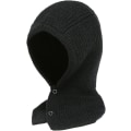 Miniatyrbillede 1 af 5: Balaclava strikket pullover hætte vinter varm hætte tørklæde hue til kvinder mænd (sort)