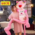 Miniatyrbillede 1 af 4: Pink Panther Plys Legetøj Blødt Stoppet Dyr Dukke Til Børn Piger Kvinder 60CM Dressing