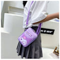 Miniatyrbillede 3 af 5: Sanrio Kuromi Messenger Taske til Kvinder Anime Hardshell Taske 1
