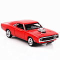 Miniatyrbillede 2 af 5: 1:32 Fast & Furious Dodge Sportsvogn Model Simuleringsbil Model Legetøj i Legering White