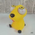 Miniatyrbillede 1 af 5: Squishy Squeeze Legetøj Stress Squeeze Legetøj Voksen Popping Out Eyes Squeeze Legetøj A8 Red pig