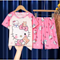 Miniatyrbillede 1 af 3: Sanrio Pyjamas Pyjamas Pjs Set/Natkjoler Børn Piger Loungewear Nattøj #5 5-7Years