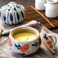 Miniatyrbillede 3 af 5: 1 stk. Keramisk gryderet gryde dampende suppe farverig keramisk skål keramisk madlavningstøj mini suppe lerpotte suppegryde keramisk dampkop japansk stil