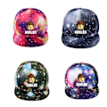 Miniatyrbillede 2 af 3: Roblox hat - stjerne hat fladskærm hat - stjerne blå