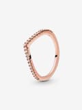 Pandora - Glitrende Ønskebensring - 14k roségullforgylling Circumference: 56mm