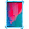 Miniatyrbillede 4 af 5: For Lenovo Tab M10 HD Gen 2 TB-X306X Push Fidget Sensory Legetøj Tablet Etui Boble Pop Stødsikker Cover Med PC Støttefod Baby Blue