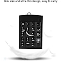 Miniatyrbild 3 av 6: USB numeriskt tangentbord, bärbar mini nummerplatta nummerplatta numeriskt tangentbord för bärbar dator, PC-dator