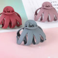 Miniatyrbilde 5 av 5: Sett med 6 mellomstore hårklokker med sklisikker grep, blekksprutkjeveklemmer, matte tykke hårklemmer, tilbehør til daglig frisyre for kvinner og jenter