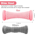 Miniatyrbillede 2 af 6: Fodmassagerulle, Muskelrullestok til restitution af plantar fasciitis og afslapning af stramme muskler Pink