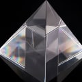 Miniatyrbillede 5 af 5: Prisme Optisk Glas Pyramide 40mm Høj Rektangulær Polyhedron Velegnet Til Undervisning Eksperimenter