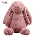 Pikkukuva 1 / 5: Monen kokoinen pehmeä täytetty eläin Lapset Pitkäkorvainen pupu kani Nukkuva söpö sarjakuva Pehmolelu Eläinnuket Lapset Syntymäpäivälahja pink 30cm