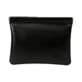 1 stk Liten Mini Oppbevaringspose Multifunksjonell Sminkepung Liten Null Lommebok: 11,5 * 12 * 1 cm Midnight black