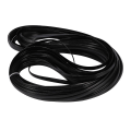 Pikkukuva 3 / 5: 32m Patio Huonekalujen Korjaus Lujuus Muovi Rattan Wicker Kit Tasainen Kannettava Uusi Black