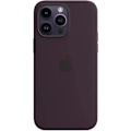 Miniatyrbilde 1 av 4: Apple Liquid Silicone-deksel med MagSafe og animasjon (viser hvit sirkel) for iPhone 14/Pro/Plus/Pro Max - Elderberry iPhone14 Plus