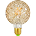 Miniatyrbild 1 av 5: Vinterkampanj, e27, E27 4w LED-lampa, retroglödlampa, idealisk för nostalgisk och retrobelysning, varmvit, G95