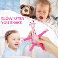 Miniatyrbilde 4 av 8: Sugkopp Giraff Leke, 4 Stykker Nye Barn Sugkopp Leke, Pop Tubes Sensoriske Leke for Barn, Dekomprimer Utdanningsmessige Sensoriske Leke for Barn & Voksne 4 Pcs Giraffe