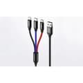Pikkukuva 2 / 3: 1 USB-laturi, pikalatauskaapeli Micro USB Type C iPhonelle 1,2 m