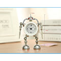 Miniatyrbild 3 av 4: Växellåda Robot Växlarm i Rostfritt Stål Metall, Växlarm Med Blinkande Ögonljus Och Handklämma (gul) (hy)