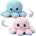 Miniatyrbillede 1 af 5: Octupus Mood Bamse Blæksprutte Plys Vend Otopus Xxl Blæksprutte Bamse Flip Gave