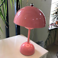 Miniatyrbillede 3 af 5: Nordisk Svampe Natlampe LED Blomsterknopp Bordlampe USB Senge Bryllupsværelse Skrivebord Enkel Dekoration Black USB Rechargeable