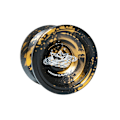 Miniatyrbild 3 av 5: Professionell Yo-yo Oresponsiv Yoyo För Barn/vuxna Pro Aluminium Metall Yo-yo Boll För Mellanliggande Avancerad Lång Sömn Fancy Game Yoyo Black