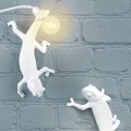 Pikkukuva 5 / 5: Kameleonttilamppu Makuuhuoneen Hartsi Kameleontti Pöytälamppu Yöpöytävalaisin Seinävalaisin UK Plug Downward Wall Lamp