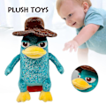 Pikkukuva 3 / 5: Ihana Perry The Platypus -pehmolelu Pehmeä täytetty lelu Lapsen halailu tyyny Lahja