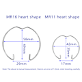 Miniatyrbilde 5 av 5: Downlight Spotlight Spring Lamp Retaining Spring Clip Ring Ligh A5
