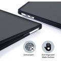 Miniatyrbillede 3 af 5: Etui kompatibel med Macbook Air 13 tommer M1 A2337 A2179 A1932, udgivet i 2024-2024 Frosted Black