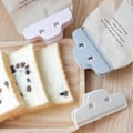 Miniatyrbillede 5 af 5: Køkken Snack Opbevaringspose Forseglingsclips Friskhedsbevarende Klemme Hjemme Tøjklemme Gray