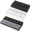 Miniatyrbild 8 av 8: Praktisk och hållbar Dosett Medicin Tablettask - Black