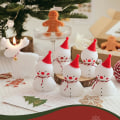Miniatyrbilde 4 av 4: Cedc Elk-formet røykfrie stearinlys Søte julelys Duftlys til julefest Bryllup Spa Dekorgaver