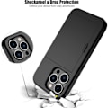 Miniatyrbillede 4 af 4: iPhone 12/12 Pro - Etui med kortholder Solid® Ekstra forstærket Svar