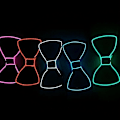 Miniatyrbilde 3 av 4: Led Herre Sløyfe Slips Lysende Blinkende For Jul Kveldsfest Dekorasjon