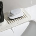 Miniatyrbillede 4 af 5: Silikone Afløbsmåtte, Vask Afløbsbakke, Smal Armaturmåtte, Anti-Sprøjt Organizer