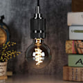 Miniatyrbild 5 av 5: Vinterkampanj, e27, E27 4w LED-lampa, retro glödtrådslampa, idealisk för nostalgisk och retrobelysning, varmvit, G80 Lx03