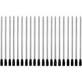 Miniatyrbillede 1 af 8: 2,75\" Sorte kuglepenne-refill til Swarovski-penne, 7 cm sorte blækrefill, kompatibel med Swarovski Crystal Element Crystal Stylus kuglepenne 20Pcs