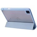 Miniatyrbild 4 av 5: Fodral till iPad Pro 13 (2024) Origami Ställ Läder Tabletskydd med Auto Wake / Sleep - Babyblå Multicolor Baby Blue
