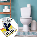 Miniatyrbillede 5 af 5: Toilet Elektronisk Orgelmåtte Batteridrevet Musikalsk Potteunderlag til Badeværelse