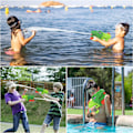 Miniatyrbillede 4 af 5: Vandpistol til børn og voksne, kraftig pistol, kapacitet 1400 ml, rækkevidde 8-10 m, legetøj til have, strand, pool, sommerleg, gave til drenge og piger på 6, 7, 9, 10+ år
