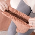 Miniatyrbilde 3 av 5: Varme over kneet fuzzy sokker, over kneet høye fuzzy lange sokker plysj tøffelstrømper benvarmere vinter hjem sokker sokker dack blue