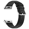 Pikkukuva 1 / 5: Pikalukittavat nahkaiset rannekkeet Redmi Watch 3 Watch Lite 3 -kelloon Black