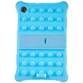 Miniatyrbilde 2 av 5: Tablettdeksel med pop-it fidget-leketøy for Lenovo Tab M10 HD Gen 2 TB-X306X - støtdempende, med PC-støtte Baby Blue