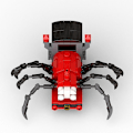 Miniatyrbillede 3 af 5: Choo-choo Charles Byggesæt Stor Størrelse Gyser Spil Spider Train Dyrefigurer Klodser Legetøj Til Børn Gave 1 Set Red Train(266pcs)