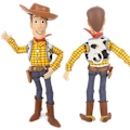 Miniatyrbillede 3 af 4: Pixar Toy Story Woody Jesse Lydsgiven Dukke Model Legetøj
