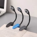 Miniatyrbilde 2 av 5: Led-leselampe klips leselampe Led-lampe, leselampe, miniklips, bøyelig, for soverom, sovesal, gave